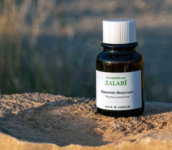 Aceite Esencial de Mejorana Española (Thymus mastichina) de Aromáticos del Zalabí