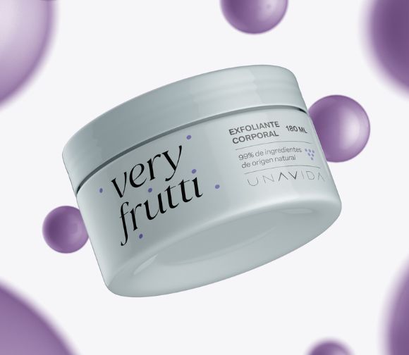 Exfoliante Corporal Very Frutti de Unavida Cosmetics