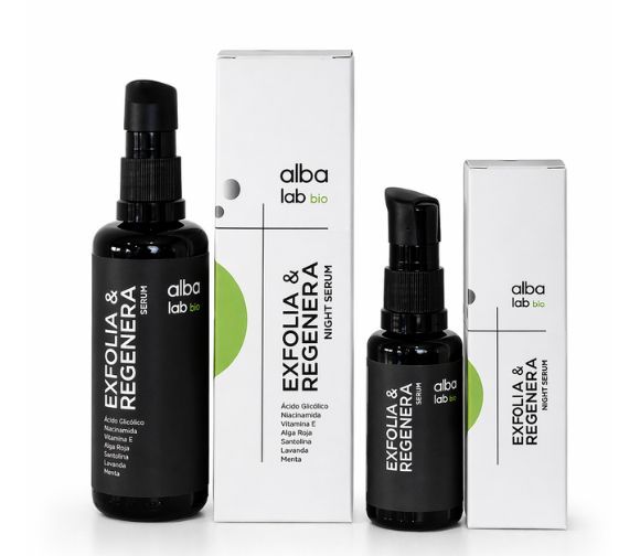 Exfolia & Regenera Night Serum de Albalab Bio